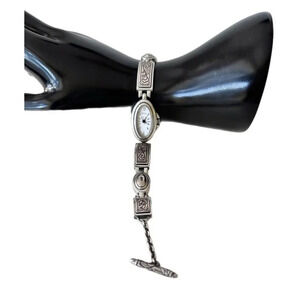 Brighton Biella Fiore Quartz Analog Women's Watch Sz. 6 3/4" New Battery